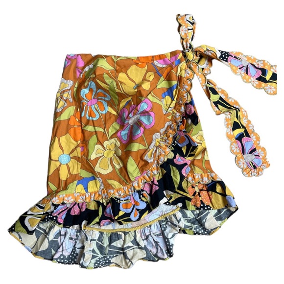 New CeliaB Acacia Ruffle Floral Mini Skirt - Picture 6 of 6